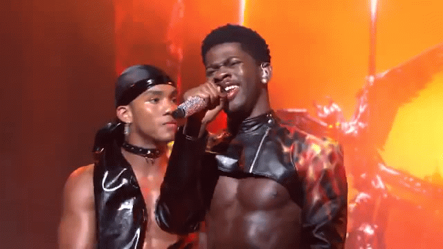 Nas Porn - Lil Nas X's Pants Split Open During Extremely Gay, Groundbreaking  Performance Of â€œMonteroâ€ On Saturday Night Live | STR8UPGAYPORN
