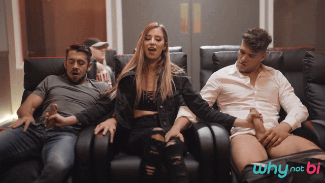 “Buttering His Popcorn” Turns Bisexual With Malik Delgaty, Dante Colle, And Haley Reed