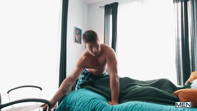 Sibling Rivalry Gay Porn: Malik Delgaty’s Sister Almost Catches Him Having Gay Sex With Her Bestie