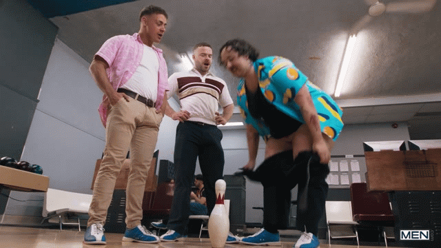 Worst Gay Porn 2026: Thick Angel Sits On A Bowling Pin Before Cole Black Fucks Him And Squirts Fake Cum