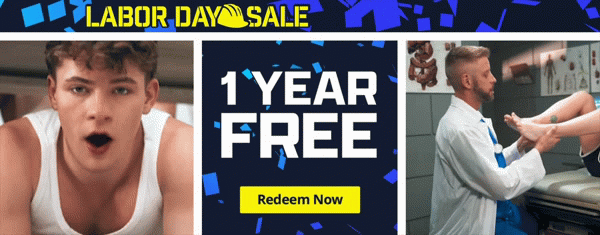 Men.com’s Labor Day Blowout: Studio Gives Away Free One-Year Membership