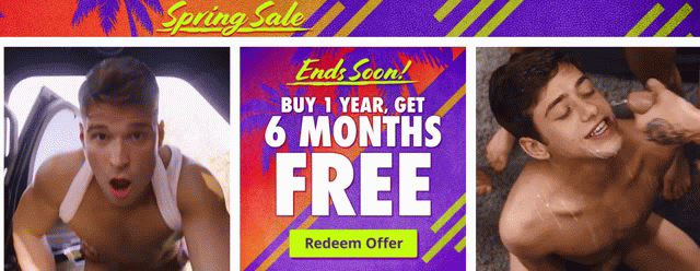 MEN.com Spring Sale Includes 6-Month Free Membership
