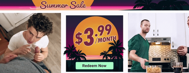 😎 Gay Porn Summer Sales: Men.com Passes Drop To $3.99/Month