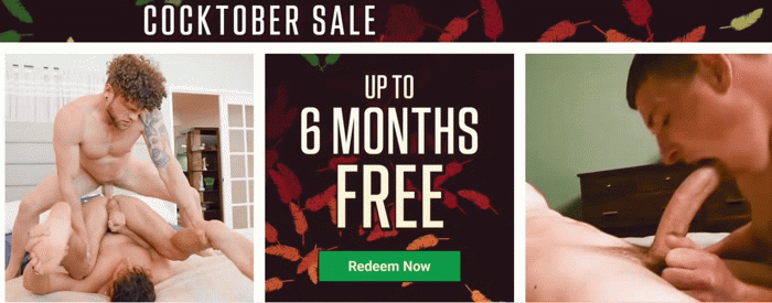 🎃 🍆 Sean Cody Celebrates Cocktober With Free Six-Month Memberships