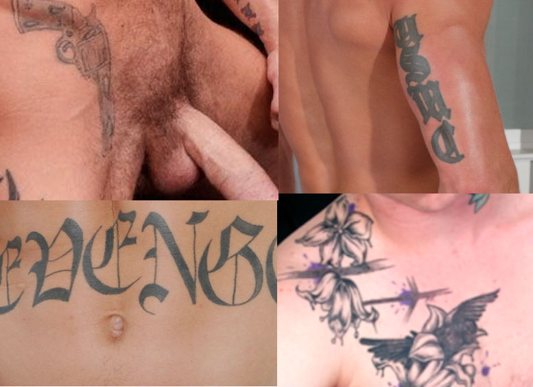 Gay Porn Quiz: Match The Tattoo To The Gay Porn Star!