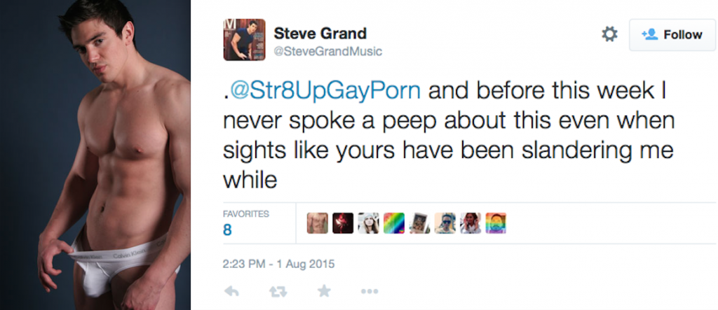 Perpetually Naked Steve Grand Accuses Str8UpGayPorn Of Slander For Posting His Nude Photos
