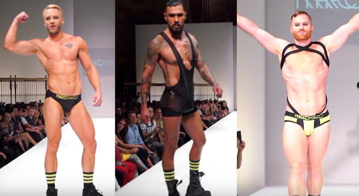 Will Wikle, Boomer Banks, Seth Fornea Walk Marco Marco Show At NYFW