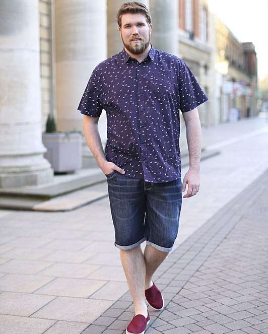 Meet The First “Plus Size”(?!) Male Model