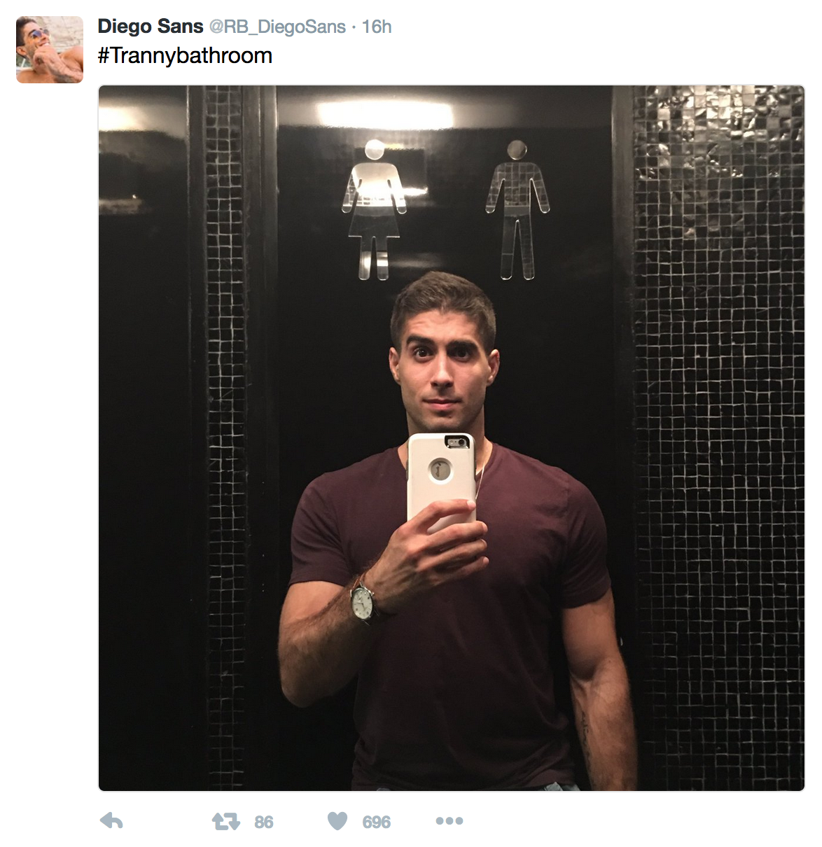 Gay Porn Star Diego Sans Gets Dragged On Twitter For Saying “Tranny” |  STR8UPGAYPORN