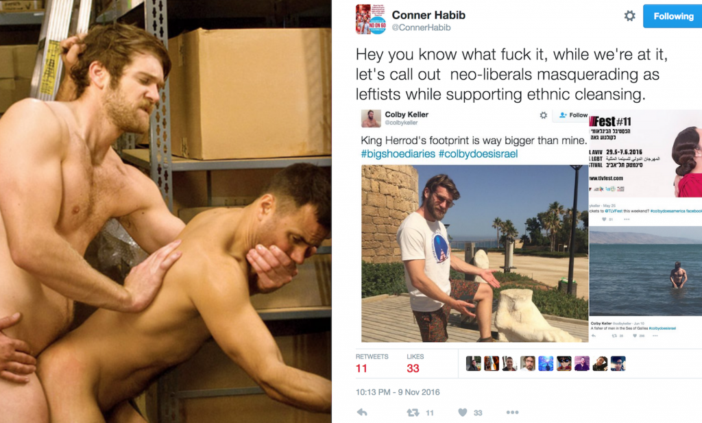 Conner Habib Drags Colby Keller For Being A Fake Leftist And Supporting Ethnic Cleansing