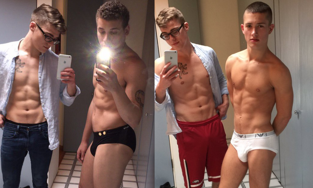 Corbin Colby, Sean Ford, Blake Mitchell Filming Together In San Diego