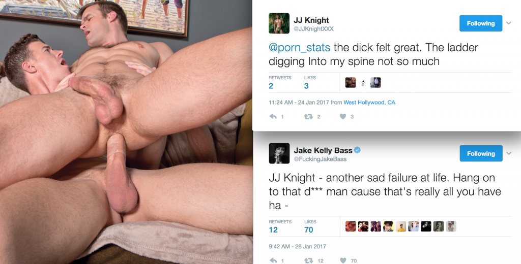 JJ Knight Update: Fucking A Bicyclist, Ladder Pain, Brent Corrigan Love, And An Ominous Tweet From Jake Bass