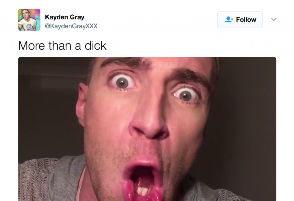 Big-Dicked Gay Porn Star Kayden Gray: Please Stop Talking About My Big Dick