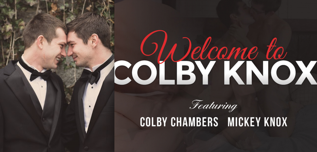 Gay Porn Entrepreneurs Mickey Knox And Colby Chambers Share Wedding Photos, Redesign Website