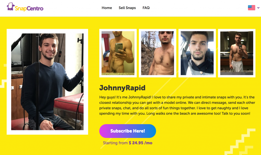 If You Want To See Johnny Rapid’s Snapchat, You’ll Need To Give Him $25