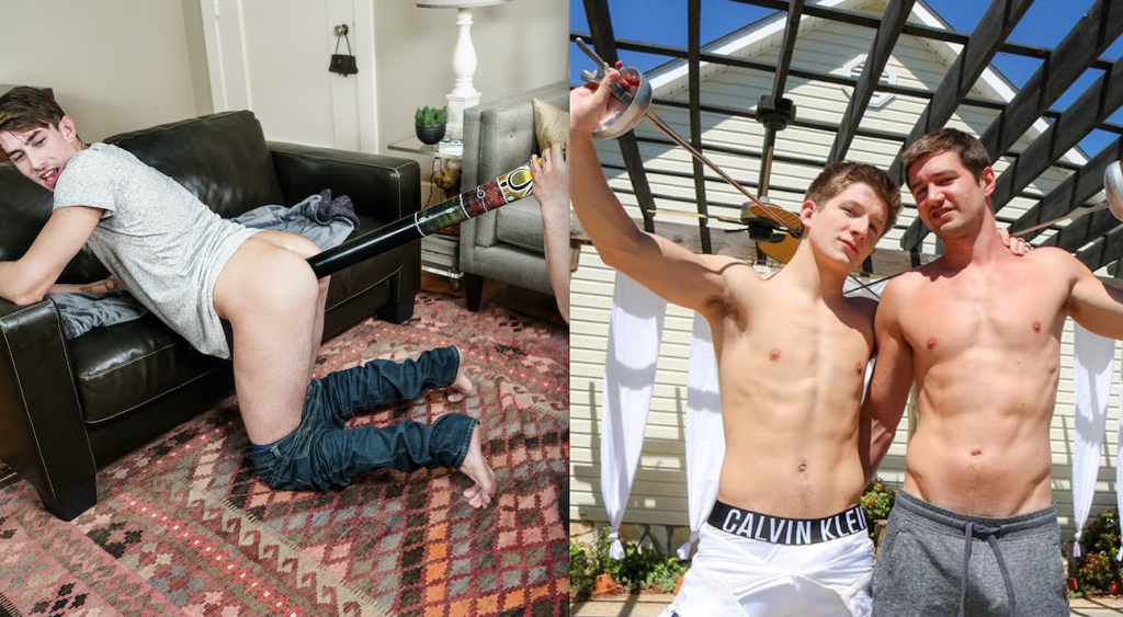 Today In Gay Porn Scenes Featuring Swords And Didgeridoos