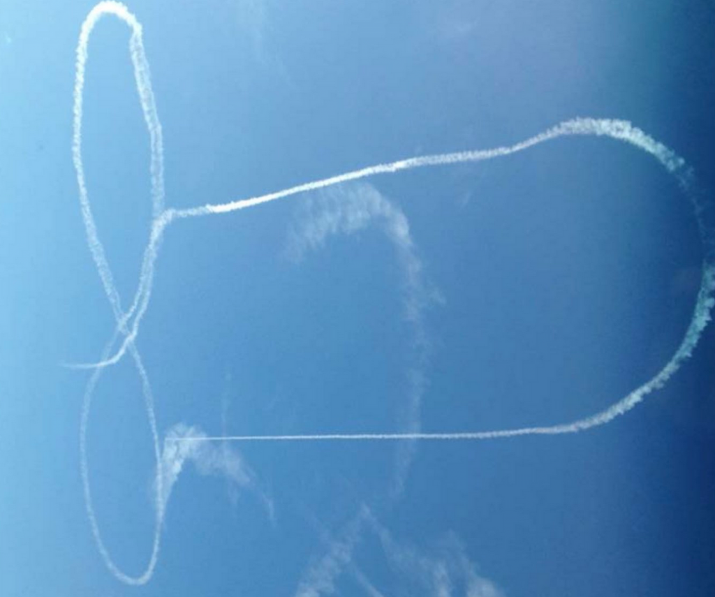 Your Tax Dollars At Work: The Military Is Drawing Dicks In The Sky