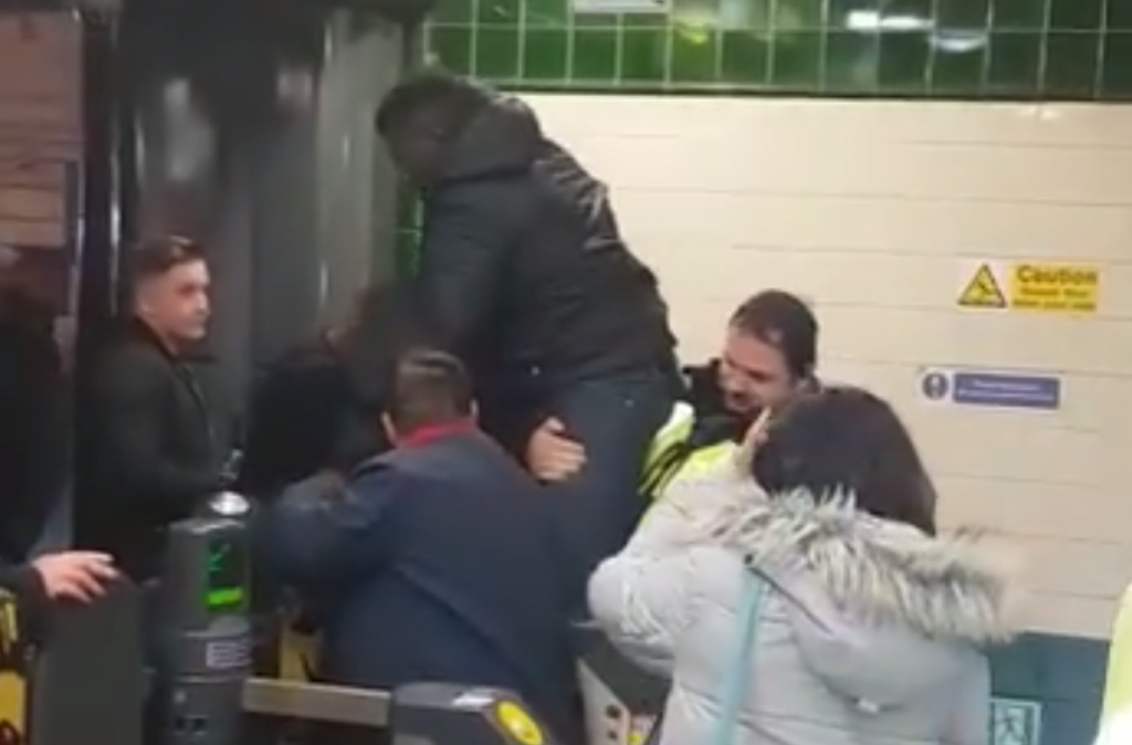 Subway Passenger Attempting To Jump Barrier Gets Penis Stuck In Gate