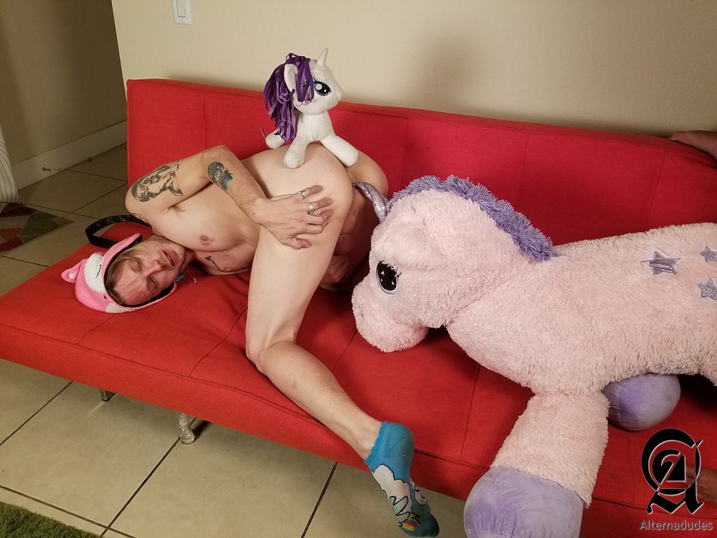 Well, Here’s A Gay Porn Scene With A Brony Being Fucked Up The Butt By A Unicorn From My Little Pony