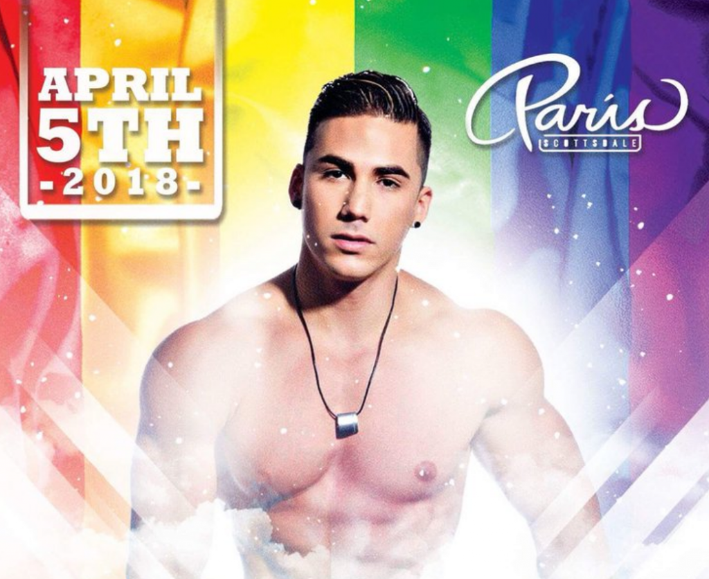 Topher DiMaggio Hired To Host Gay Pride Party At Arizona Nightclub