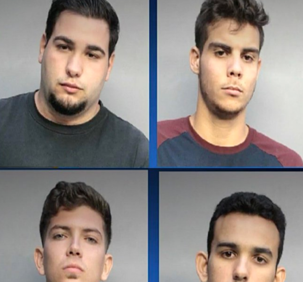 Four Thugs Who Assaulted Gay Couple In Miami Charged With Hate Crime, Which Means They Now Face 30 Years In Prison