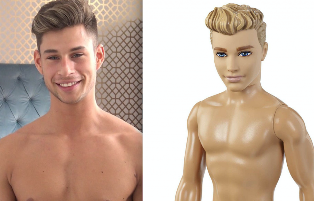 Separated At Birth: BelAmi Newcomer Zac Haynes And A Ken Doll