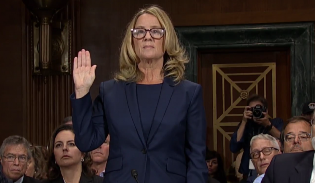 Dr. Ford “100%” Certain Brett Kavanaugh Sexually Assaulted Her