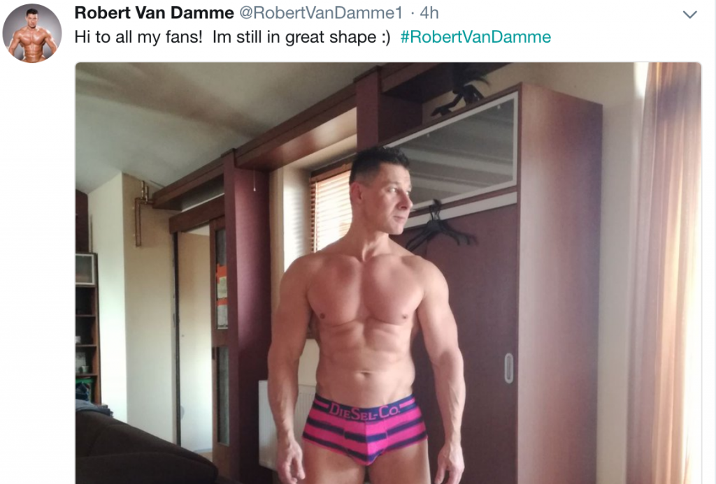 Has Violent Felon And Gay-For-Pay Porn Star Robert Van Damme Been Released From Prison Early?