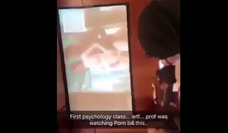 Psychology Professor At University of Toronto Accidentally Plays Hardcore Porn During Lecture