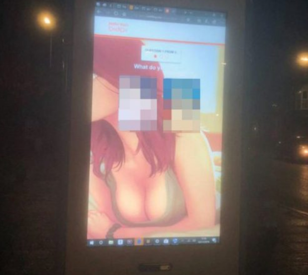 Anime Porn Displayed On Train Station Billboard “Shocks” Commuters