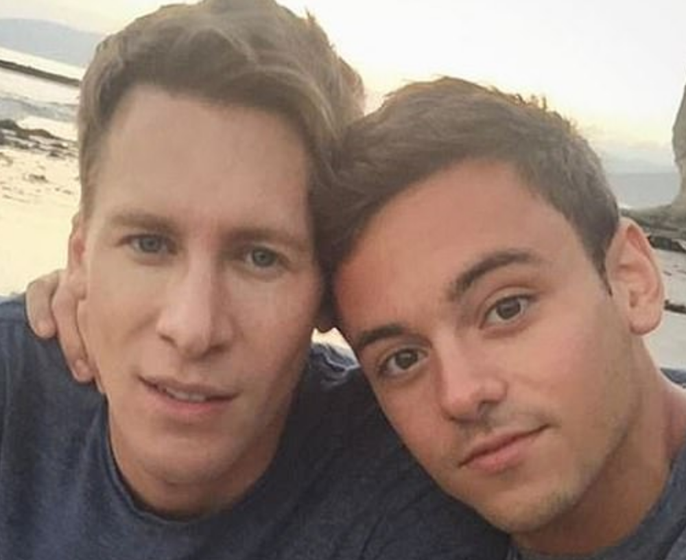 Dustin Lance Black And Tom Daley Accused Of Using Their Baby To Earn Money On Instagram