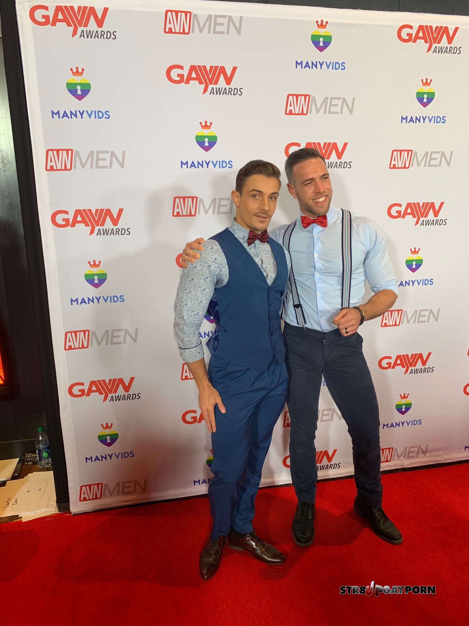 Sporty Lad, Carter Woods and @TylerDantuma at the gayvn awards