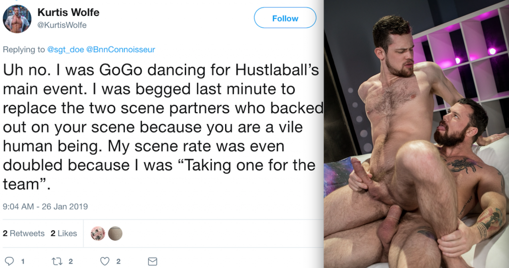 Kurtis Wolfe Says He Was Paid Double To Film With Trump-Loving Gay Porn Star Sergeant Miles After Two Other Co-Stars Backed Out