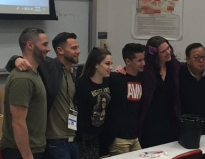 Liam Riley And Other Adult Stars Visit UNLV To Discuss Safe Sex And Condoms