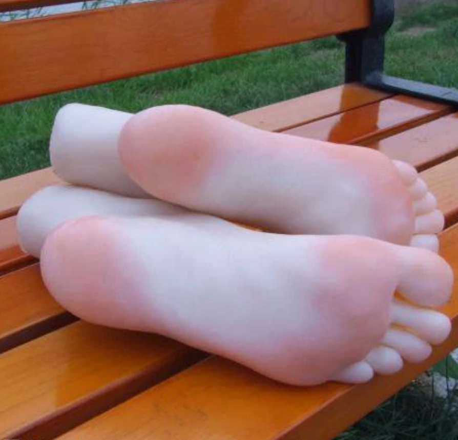 Now You Can Buy Fake Feet Made Of Silicone With “Built-In Privates” To Fuck