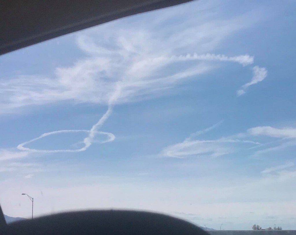 Not Again! Another “Sky Penis” Courtesy Of The U.S. Military