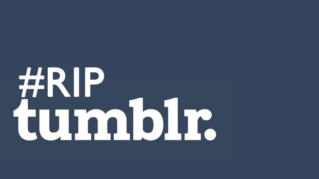 Since Removing Porn Guaranteed Its Death, Tumblr Is Now For Sale