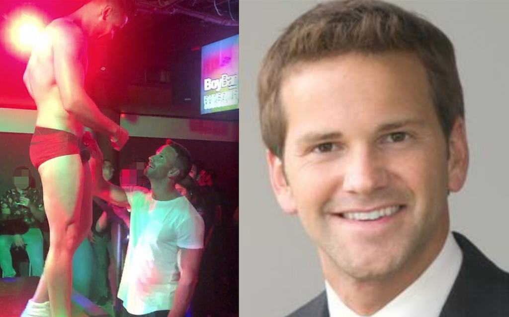 Here’s Anti-Gay GOP Congressman Aaron Schock Tipping A Go-Go Boy In A Mexico City Gay Bar