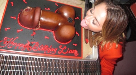 Miley Cyrus Fired From Sony Movie For Penis Cake Photo