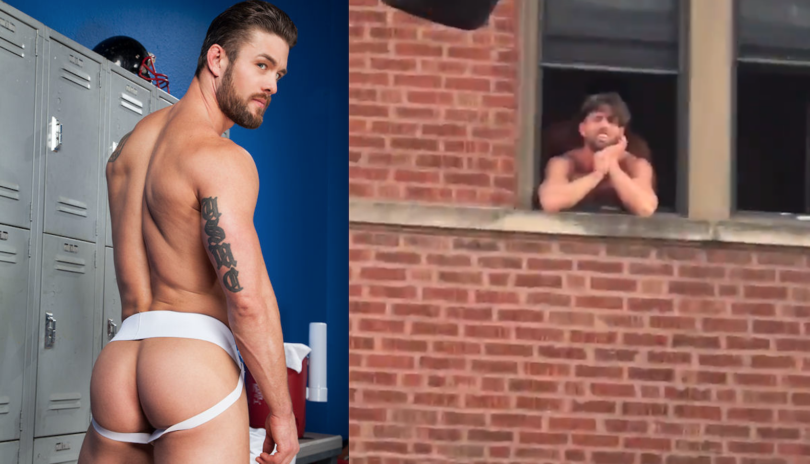 WATCH: Ryan Rose Gets Fucked While Hanging Out A Window, Re-Signs Exclusive  Contract With Falcon | STR8UPGAYPORN