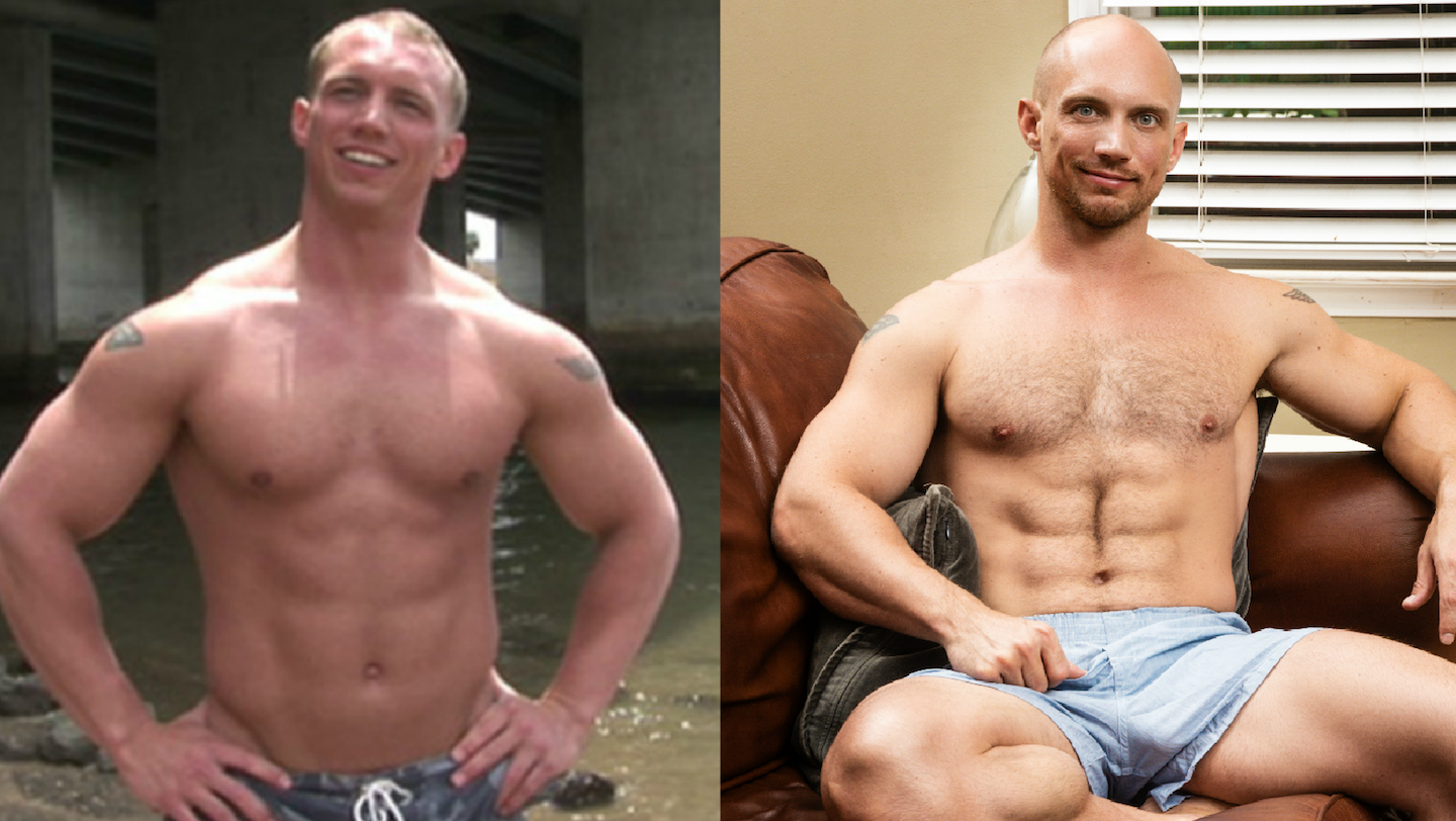 Gay Porn Before And After: John Magnum 2008 Vs. John Magnum 2019 |  STR8UPGAYPORN