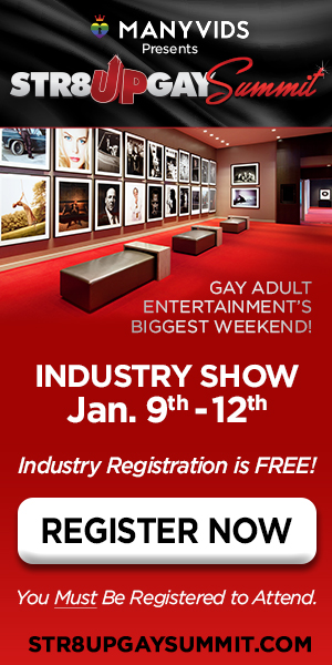 Manyvids Presents Str8 Up Gay Summit, Gay Adult enterainments' biggest weekend Industry Show