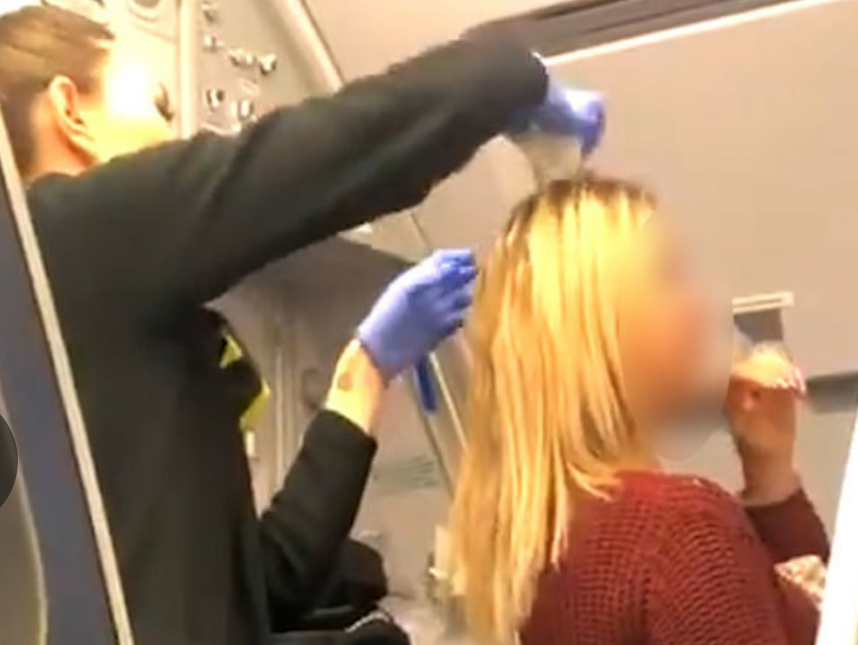 Drunk Spirit Airlines Passenger Vomits On Woman’s Hair