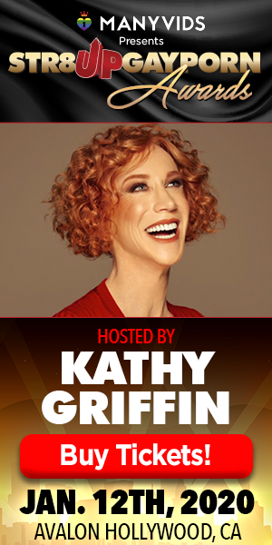Kathy Griffin Hosts Str8 Up Gay Porn Awards - Buy Tickets now!