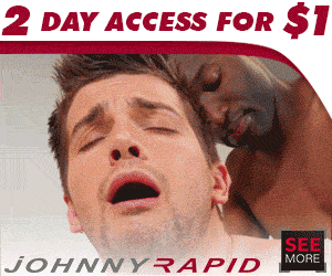 Johnny Rapid Celebrates Launch Of His New Bareback Site With $1 Memberships