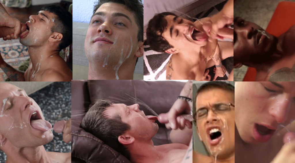 Year In Review: The Top 12 Gay Porn Cum Facials Of 2019