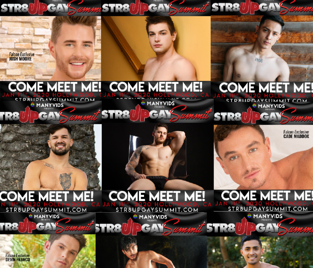 [UPDATED] Here Are All The Gay Porn Stars You’ll Meet At Next Month’s Str8UpGay Summit