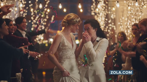 Following Backlash, Hallmark Reinstates Ad With Lesbian Kiss