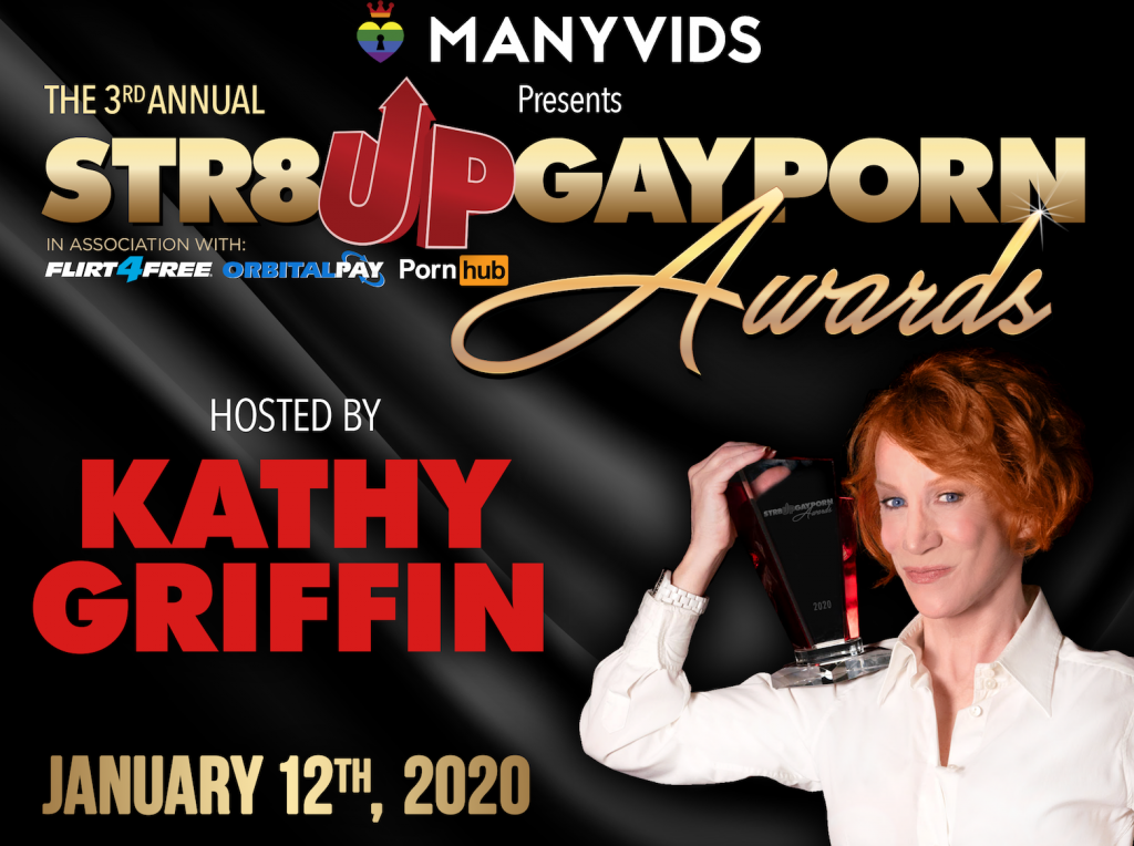 WATCH: Here’s The 2020 Str8UpGayPorn Awards, Hosted By Kathy Griffin