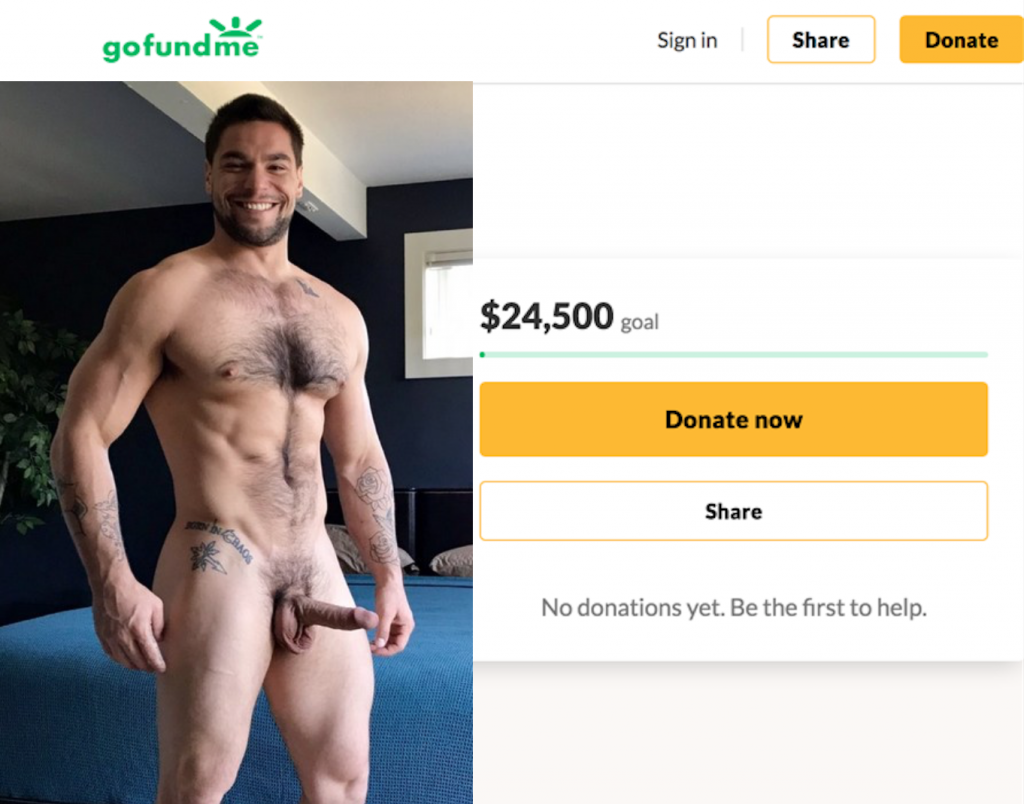 Gay Porn Star Aspen Launches $24,500 GoFundMe To Cover Legal Fees While Facing Five Years In Prison